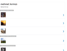 Tablet Screenshot of mehmetkirmizi.com